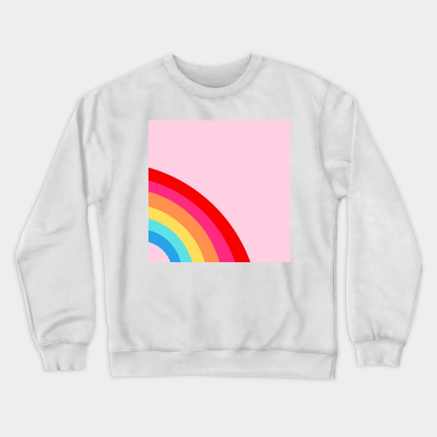 Rainbow Crewneck Sweatshirt by maryamazhar7654